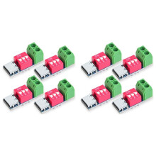 USB-C PD Trigger Board Module PD/QC Decoy Snel Opladen USB Type-C Naar 12V Hoge Snelheid Lader Power Output Boost 8 Stuks