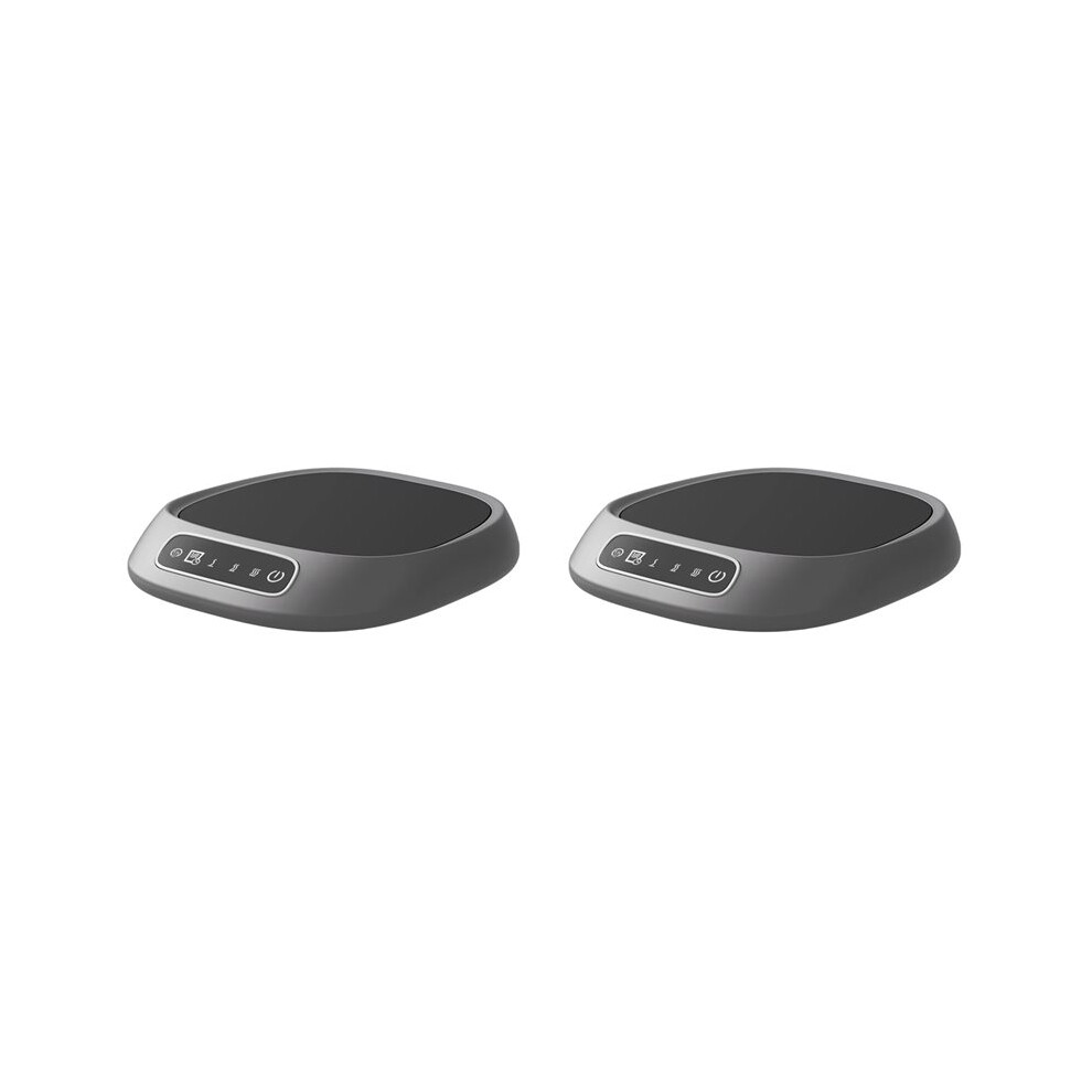 2X CoffeeMug Warmer Desk Cup Heater with Auto Shut Off and Timer  Cup Warmer USB Powered Thermostat Coaster