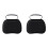 2X Game Controller Storage Case Carrying Travel Protective Case Controller Hard Shell Handbag Protection Holder Black 1