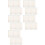 100 Pack Bone Folder Tool, Plastic Bone Folder Crafts Scoring Folding Creasing Paper Crafting Scrapbooking Tool 1