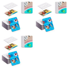 120 Stück Sublimationsmagnete, Blanko, 8,9 X 5,8 cm, Personalisierte Kühlschrankmagnete, Blanko für die Küche, Dekorativ