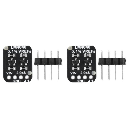 2X LM4040 Precision Voltage ReferenceModule 2.048V 4.096V Voltage Reference SourceBoard 0.1% Accuracy B