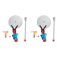 2X Airless Paint Edger Paint Shield Paint Sprayer Extension Airless Paint Sprayer Nozzle 517 Tip 10 Inch Pole