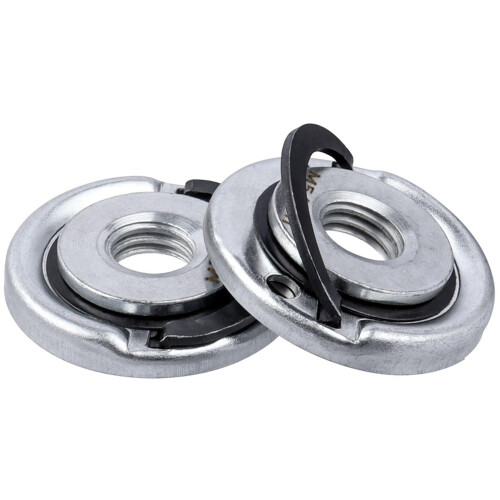 8Pcs Quick Change Angle Grinder Flange Nuts 5/8-11 Grinder Nut Replacement Lock Nuts Grinder Locking Nuts 2