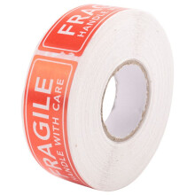 1 Roll/500Pcs Fragile Stickers - Fragile Handle with Care Labels - for Moving, Shipping, Mailing