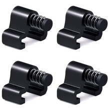4X Sliding Barn , Adjustable Door Stoppers, Replacement Part Rail Track Hardware Accessories