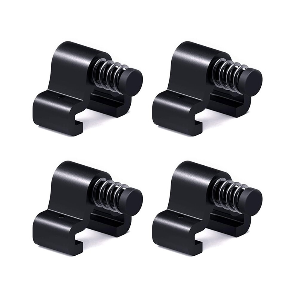 4X Sliding Barn Adjustable Door Stoppers, Replacement Part Rail Track Hardware Accessories 6032225244130
