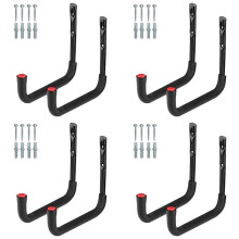 8x Kayak Racks Heavy Duty Wall Mounted Kayak Storage Hooks Kayak Storage Hangers for Canoe Kayak Garage Paddle Board