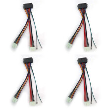 4 Szt. 20-Pinowy Kabel Zasilający ATX do 2 Portów 6Pin AT Konwerter do Komputera 286 386 486