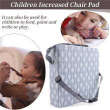 Children Increased Chair Pad Baby Dining Cushion Adjustable Removable Highchair Chair Booster Cushion Chair