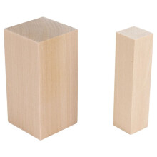 10Pack Basswood Carving Blocks Kit Whittling Blanks Beginners Unfinished Wood Whittling Blocks Carving Block Kit(5L+5S)