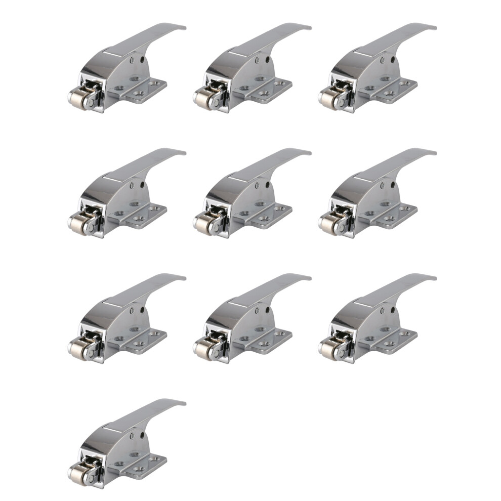 10X Stainless Steel Spring Loaded Walk In Freezer Cooler Door Handle 6031170387558