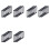 36 Pcs Single Gang (1-Gang) Low Voltage Wallplate Mounting Bracket - Black 1