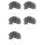 5000Pcs 0.6mm S Wave Staples for Car Bumper Bodywork Plastic Stapler Repair Kit 0.6mm Wave Staples Soldering Tools 2