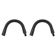 2X Bracket Connecting Hose Mic Stand Extension Tube Holder Flexible Microphone Connection Rod