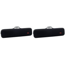 2X Borsa da Pesca All'Aperto Borsa da Pesca Antiurto nel EVA Borsa da Trasporto Portatile per Canna e Mulinello Custodia per Asta con Cinturino