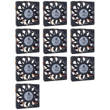 10pcs 120Mm 12Cm High Speed Cooling Fan FFB1212SH 12025 12V 1.24A 4-Pin Server Inverter Case Axial