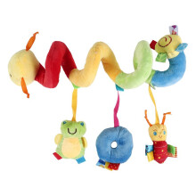 Cute Activity Spiral Crib Stroller Car  Travel Hanging Toys Baby Rattles Toy
