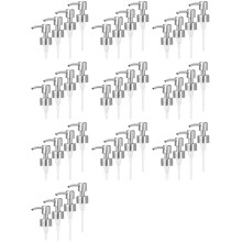 40Pcs Soap Dispenser Pump Replacement Stainless Steel Lotion Dispenser Pump for Regular 28/400 Neck Bottles for Bathroom