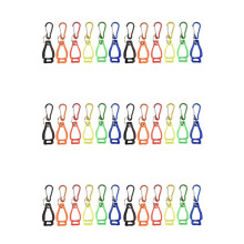 36Pcs Glove Clips for Work Glove Holders Glove Belt Clip with Metal Carabiners for Construction Worker Guard Labor