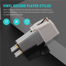 AT3600L Magnetic Stylus LP Vinyl Record Player Needle for Turntable Phonograph Platenspeler Records Player 16PCS