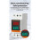 3X Dual Display Combination Rail Type Single Phase Digital Meter Digital Din Rail Power Meter AC Voltmeter Ammeter 10