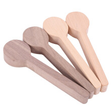 Cucchiaio da Intaglio nel Legno nel Legno di Faggio Bianco e Noce Grezzo Kit di Whittling Artigianale nel Legno per Whittler (4 Pezzi)