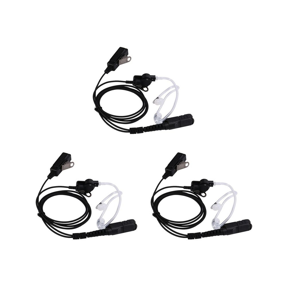 3X For Mtp3100 Mtp3200 Mtp3250 Mtp3550 Earpiece Headset Ptt Radio Walkie Talkie Accessories 4713734730872