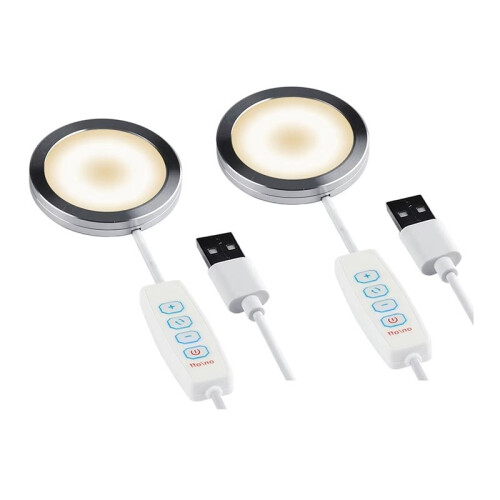 8Set 3D Printer LED Lamp Kit,for A1/A1mini/P1S/P1P/X1C LED Light 5V USB Powered,3 Color Temperature Adjustable 1