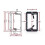 36 Pcs Single Gang (1-Gang) Low Voltage Wallplate Mounting Bracket - Black 6