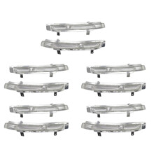 10X Sinistra e Destra LED Specchietto Retrovisore Luce Indicatori di Direzione Luce Ala Ripetitore Indicatore Lampada per Octavia 09-13 Superb