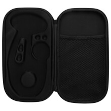 3X EVA Hard Shell Portable Stethoscope Storage Box Carry Case Bag for Pen Organizer Flashlight Tweezers Tape, Black