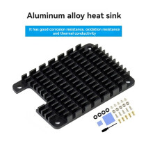 4X CM4 Dedizierter Aluminium-Kühlkörper für Raspberry Pi Compute Module 4 mit Wärmeleitpads, Passive Kühlung für CM4-Board
