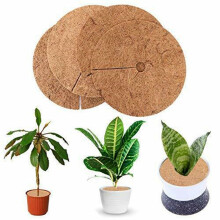 Kokos Plant Cover Mulch Mat Onkruidbestrijding Stof Bloempot Ringen Kokospalm Trunk Protector Planter Wortel Bescherming B
