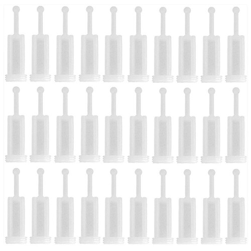 90Pcs Universal Spray Tool Filters Disposable HVLP Gravity Feed Paint Strainers Fine Mesh, White 1