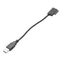 4X Usb 3.0 Bis 7 + 6 13Pin Slimline Laptop Cd / Dvd Rom Adapterkabel für Optisches Laufwerk