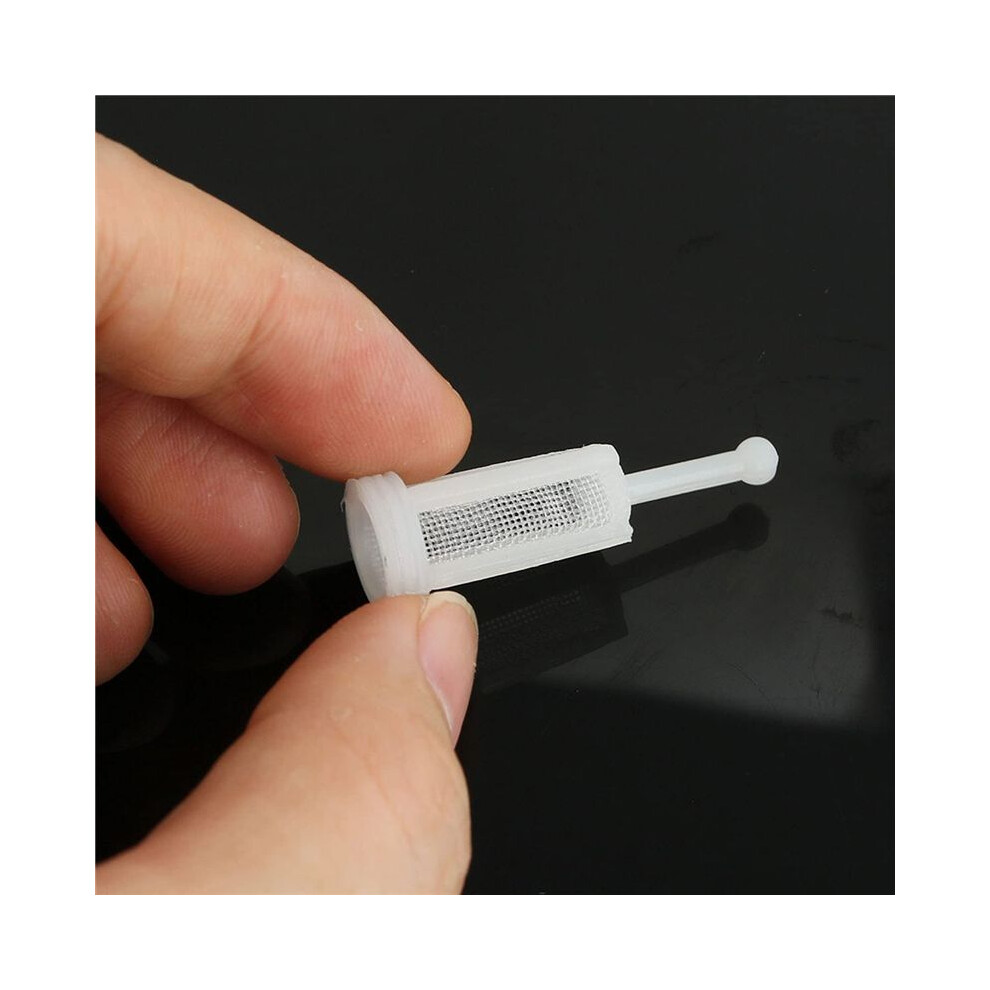 90Pcs Universal Spray Tool Filters Disposable Hvlp Gravity Feed Paint Strainers Fine Mesh, White 6031808939944