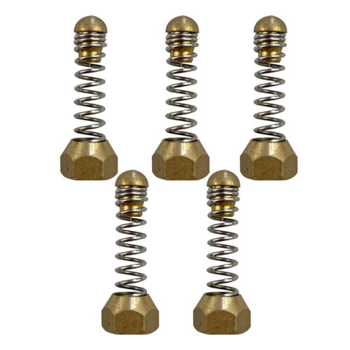 10Pcs 1/8 Internal Thread Pressure Washer Pipe Nozzles,Sewer Drain Pipe Spring Ejectors 1