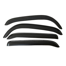 Car Window Visors Rain Guards for Nissan Cube Z12 20092016, Wind Noise Reduction and UV Protection