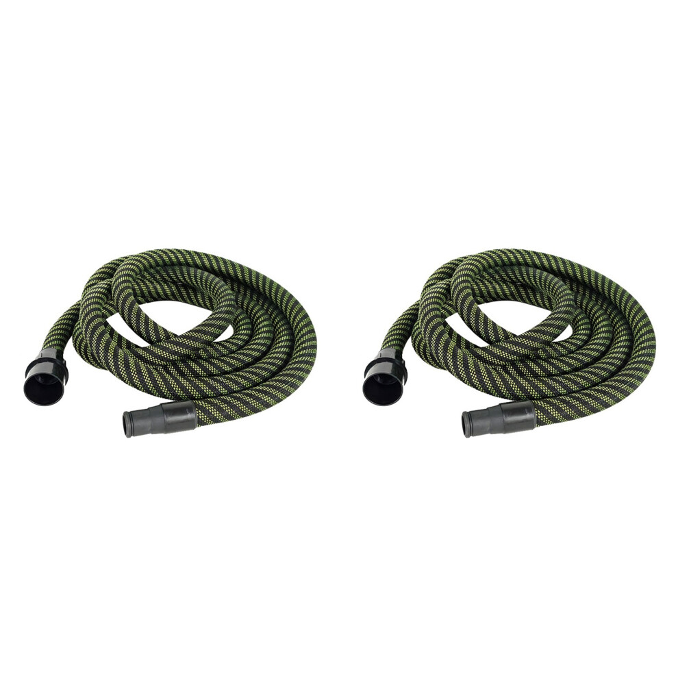 2X Dust Collector Dust Collection Hose Anti-Static 5M For Mirka Vacuum Cleaner Grinder Polisher 4712360597491