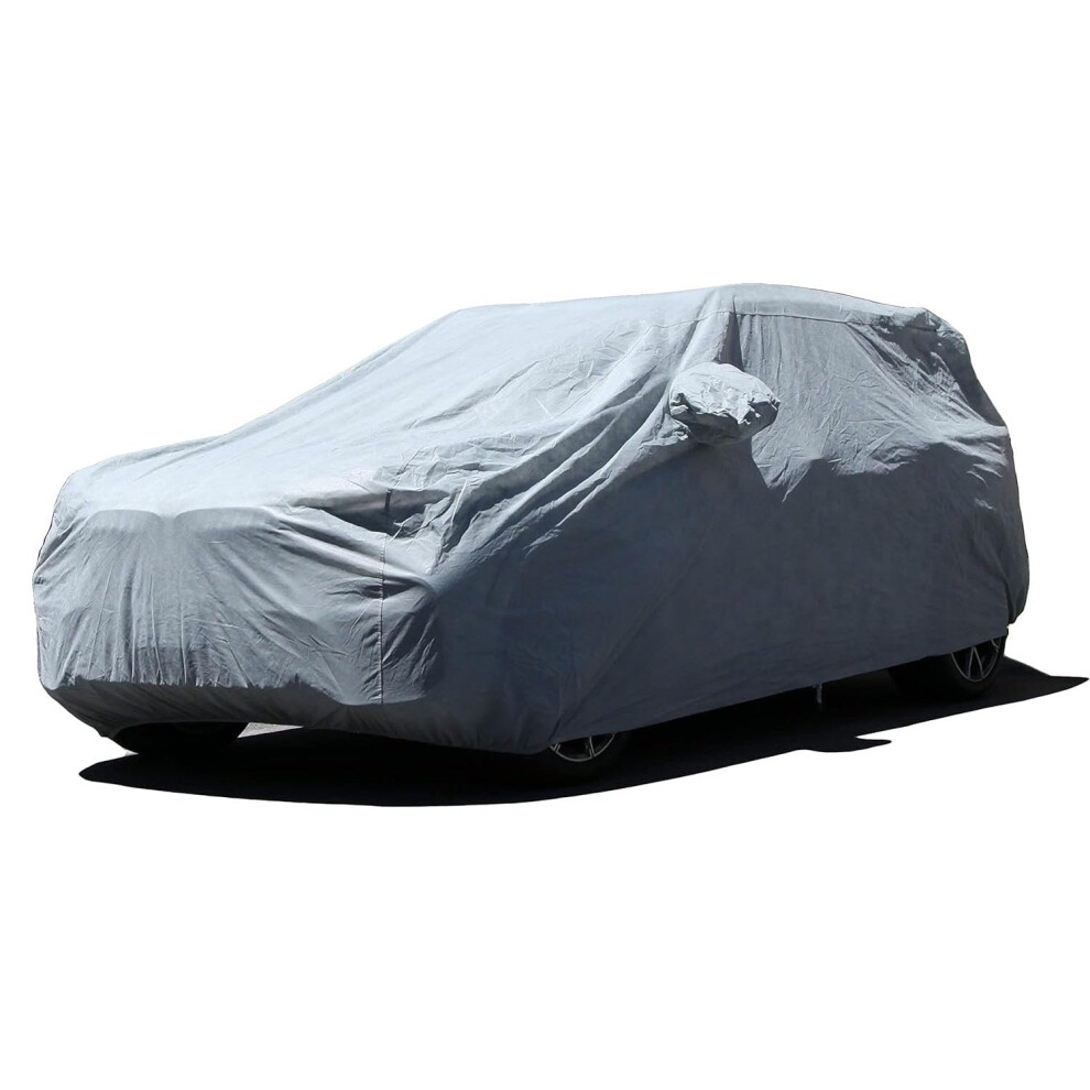 All Weather Waterproof Car Cover For 2017Â2022 Nissan Rogue Sport, Uv Resistant Hail Protection With Straps And Lock (Gray) Gray 9330225074175