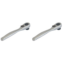 2pcs 1/4Inch Ratchet Handle 72 Teeth Small Hand Repair Tools Wrench Quick Release Spanner Tool Accessories