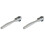 2pcs 1/4Inch Ratchet Handle 72 Teeth Small Hand Repair Tools Wrench Quick Release Spanner Tool Accessories 1