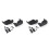 2X Motorcycle Handguard Protector Windshield for  Himalayan 450 2024-2025 2