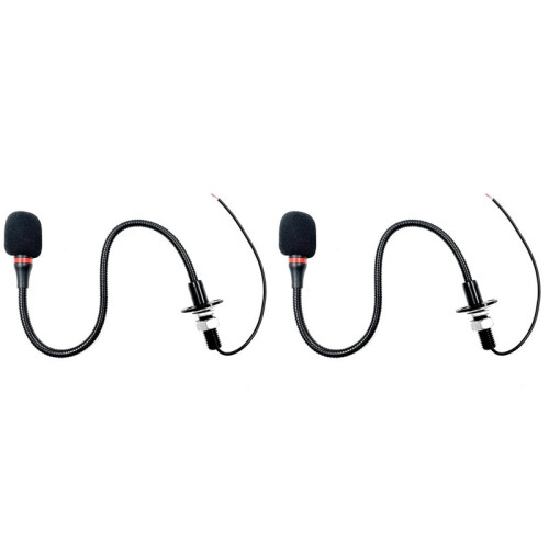 2X Metal Gooseneck Microphone Speech Computer Desktop Condenser Conference Microphone 1