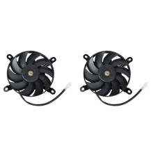 2pcs 6 Inch Motorcycle Radiator Fan 12V Engine Electric Cooling Large Flow Cooler for