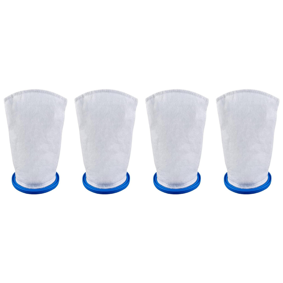 4Pcs Filter Bag For Pool Blaster Max Catfish Ultra,Ivac 250,Ivac C2,Volt Fx-4 Handheld Pool Vacuums P30x022xf / Pbw022xf 4712319782978