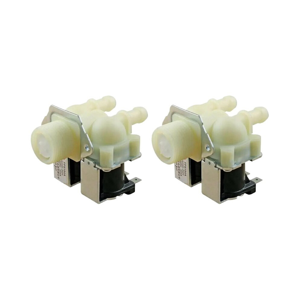2X Fps-180A Washer Water Inlet Valve For 5221En1005a 5221En1005b Ac220v Water Inlet Valve Assembly 6031090124448