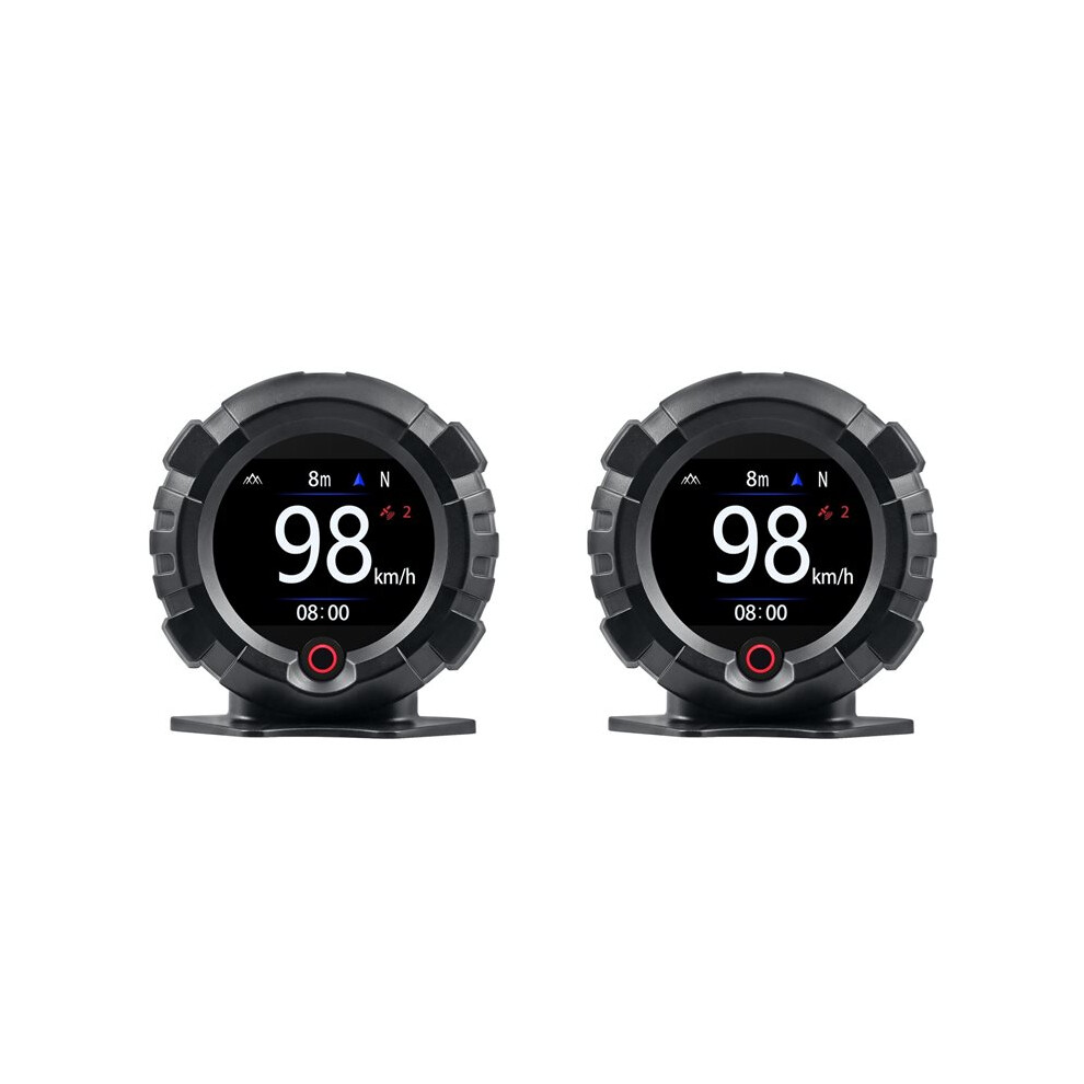 2X X95 Car Gps Slope Meter Digital Display Inclinometer Speedometer Off-Road Car Pitch Slope Angle Meter 6033923024406