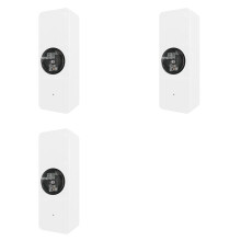 3X Tuya ZigBee Light Sensor Luminance Sensor Sensor Real- Luminance Detection Home Automation App Control